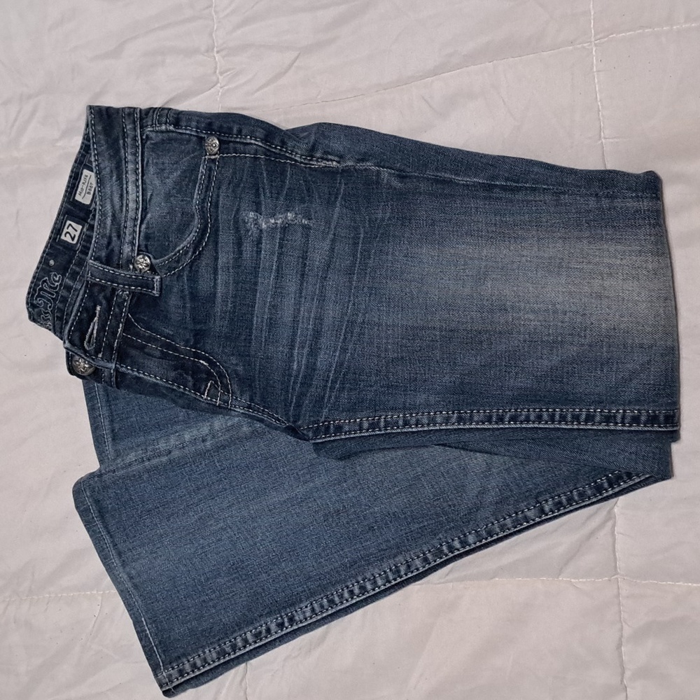 Size 27 miss me denim jeans